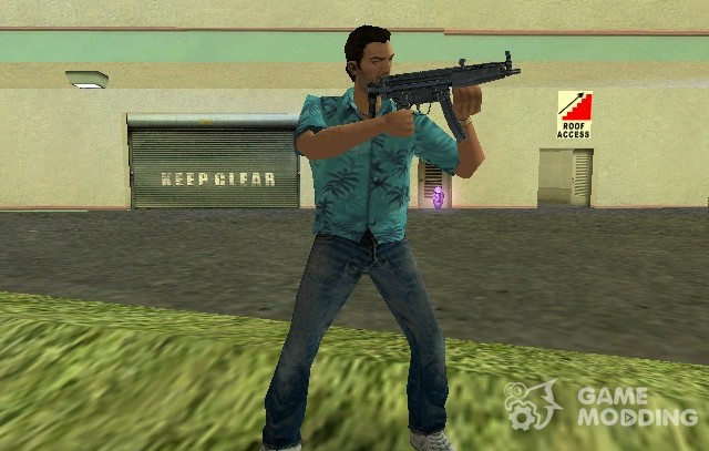MP5 from Max Payne 2 for GTA Vice City