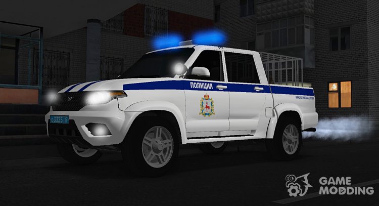 UAZ Patriot Russian Police for GTA San Andreas