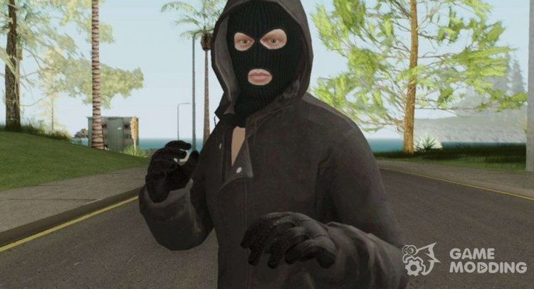 Criminal Robber для GTA San Andreas
