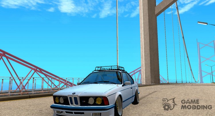 BMW M635CSi Stanced para GTA San Andreas