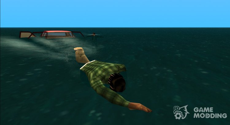 Peds Dont Drown Fix para GTA San Andreas