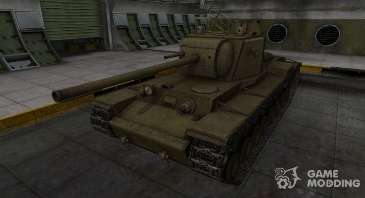 La piel para el KV-4 en расскраске 4БО para World Of Tanks