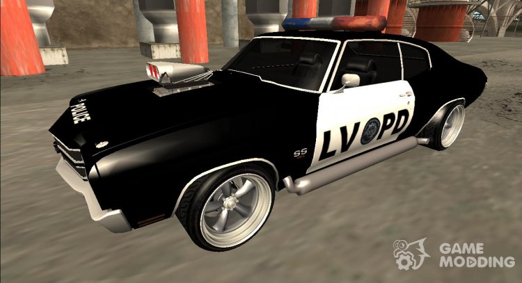 1970 Chevrolet Chevelle SS Police LVPD for GTA San Andreas