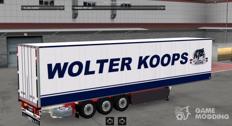 Schmitz Wolter version 1.22x for Euro Truck Simulator 2