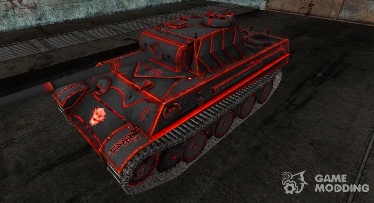 Panzerkampfwagen V Panther (Pantera de Eldar oscuro, Cabal de obsidiana rosa) para World Of Tanks