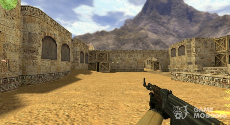 Default AK-47 retexture for Counter Strike 1.6
