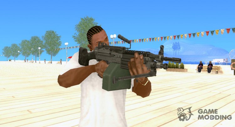 M249 Saw for GTA San Andreas