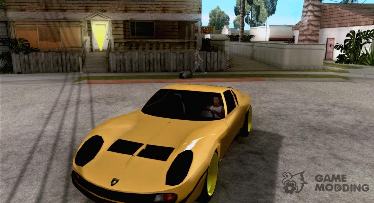 Lamborghini Miura для GTA San Andreas