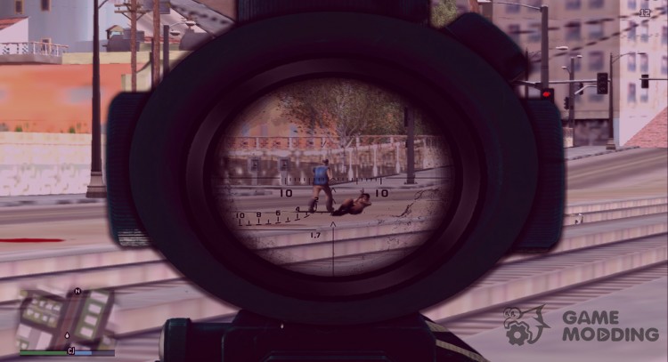 Sniper Elite effect для GTA San Andreas