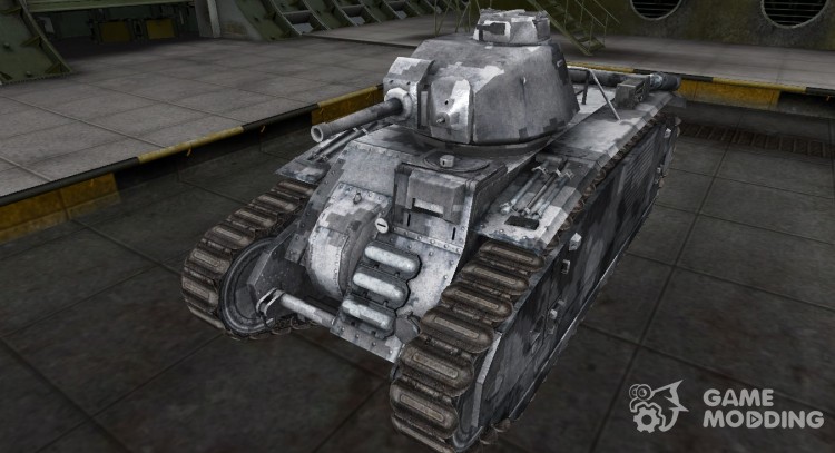 Камуфлированный скин для PzKpfw B2 740 (f) для World Of Tanks