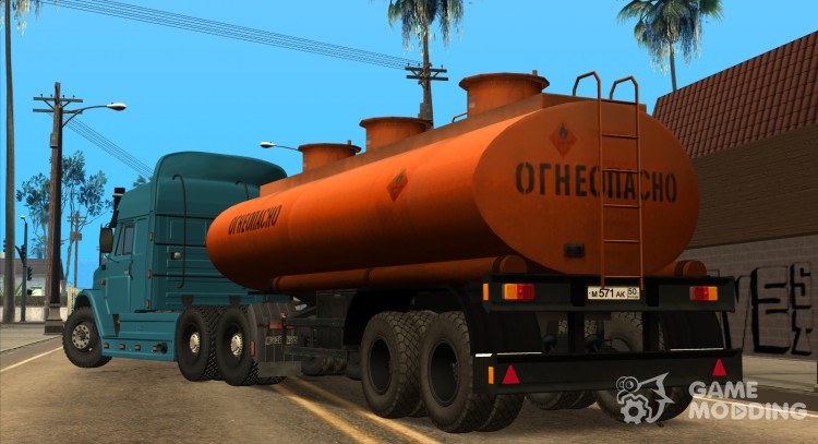 Remolque cisterna Nefaz para GTA San Andreas