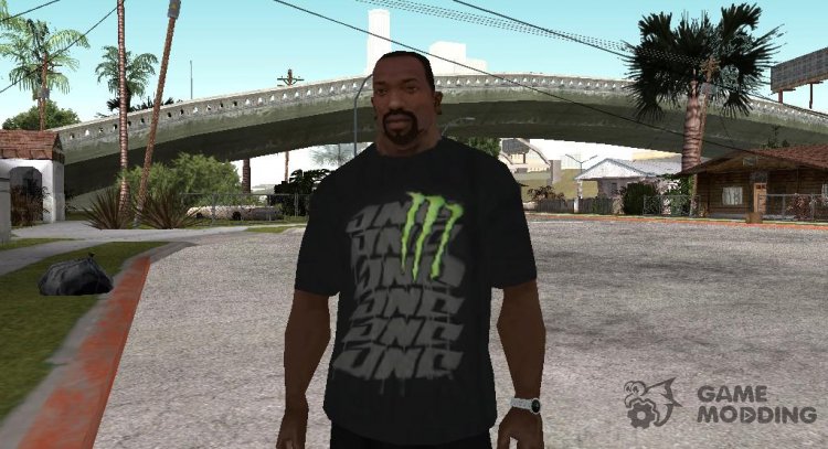 Monster Energy shirt for GTA San Andreas