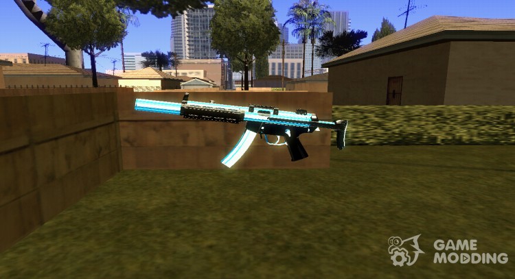 MP5 Fulmicotone для GTA San Andreas