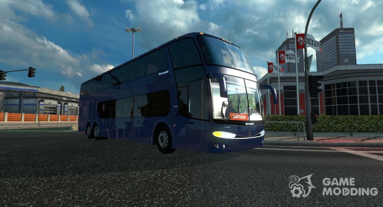 Marcopolo Paradiso 1800DD G6 6×2 para Euro Truck Simulator 2
