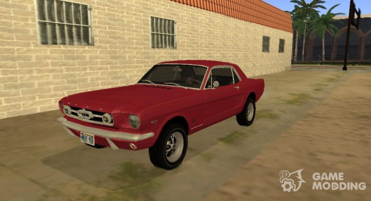 Ford Mustang 289 GT Hardtop Coupe 1965 for GTA San Andreas