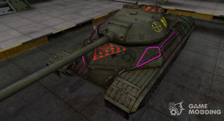 Контурные зоны пробития ИС-8 для World Of Tanks
