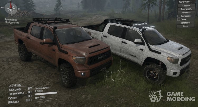 Toyota Tundra TRD Pro 2019 для Spintires 2014