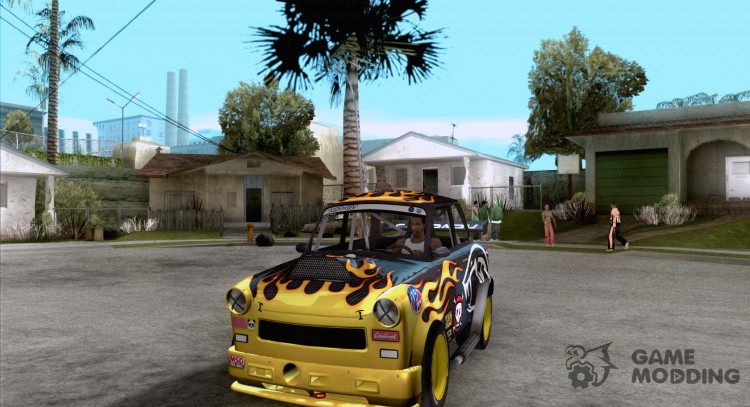 The Trabant drag for GTA San Andreas