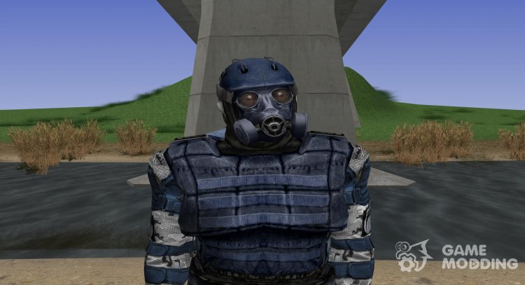 Member of group Storm in the exoskeleton without servos of S. T. A. L. K. E. R for GTA San Andreas