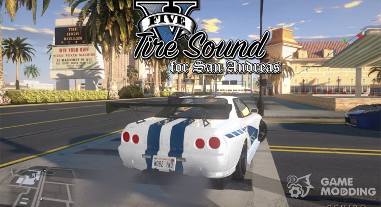 GTA V Tire Sound para GTA San Andreas