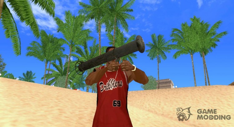 La nueva bazooka para GTA San Andreas