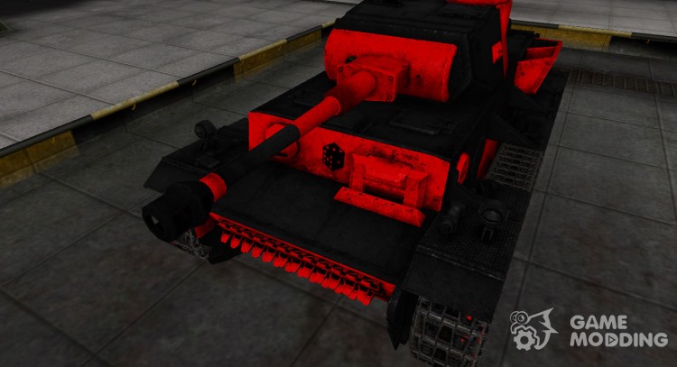 Negro y rojo de la zona de ruptura VK 36.01 (H) para World Of Tanks