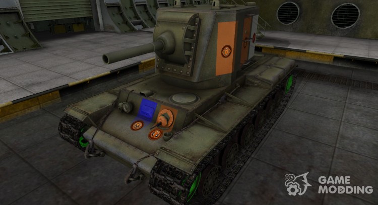 Качественный скин для КВ-2 для World Of Tanks