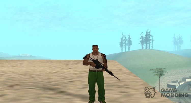 HK MG36 для GTA San Andreas