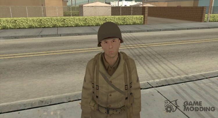 Soldados americanos de la segunda guerra para GTA San Andreas