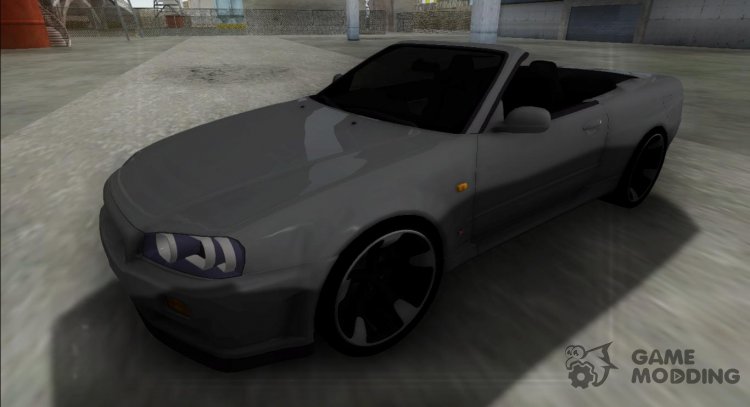 Nissan Skyline R34 Cabrio para GTA San Andreas