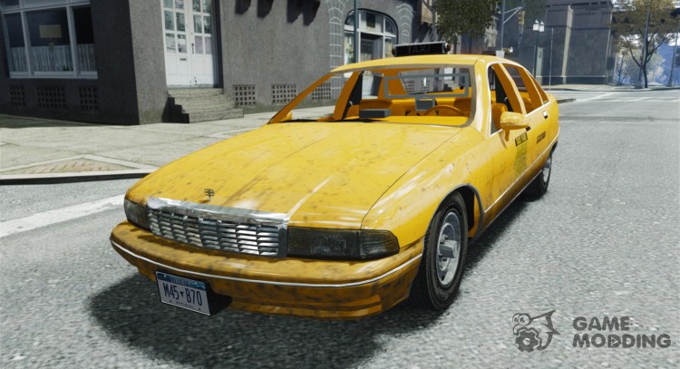 Chevrolet Caprice Taxi для GTA 4