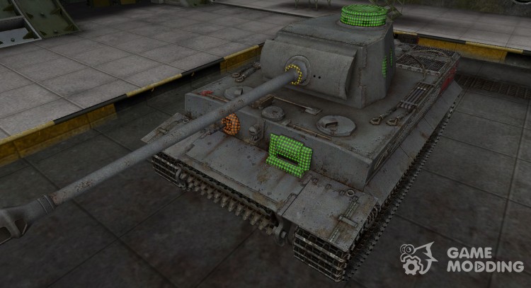Зона пробития PzKpfw VI Tiger для World Of Tanks