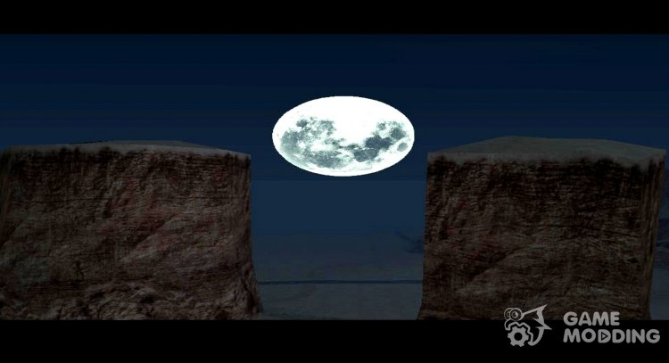 New HD Moon for GTA San Andreas