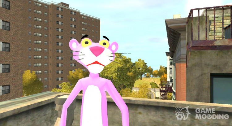 Розовая пантера для GTA 4