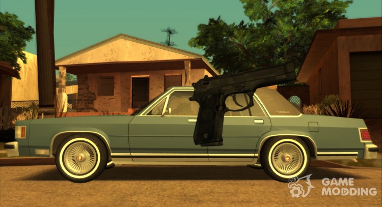 HQ Colt 45 v2.0 (With HD Original Icon) для GTA San Andreas