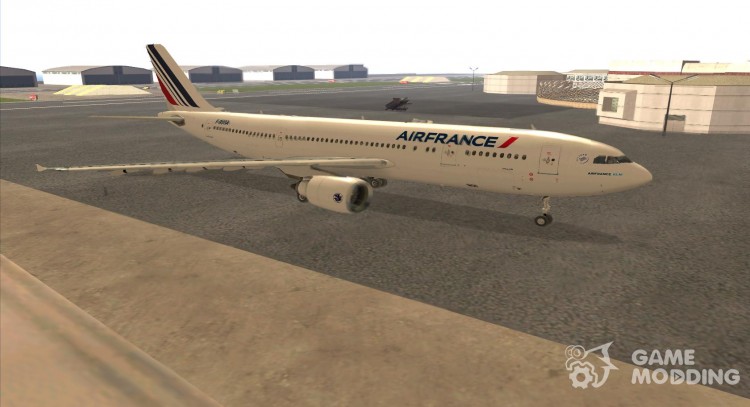 The Airbus A300-600R for GTA San Andreas