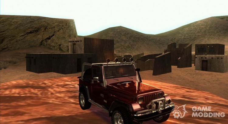 Jeep Wrangler 86 4.0 Fury v.3.0 для GTA San Andreas