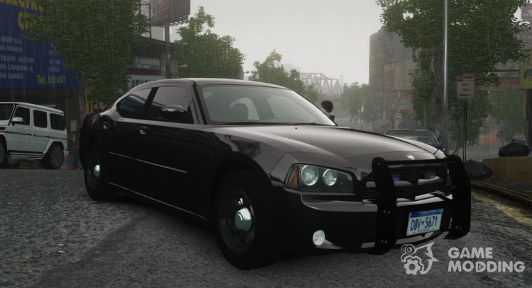 Dodge Charger R/T Hemi FBI 2007 para GTA 4