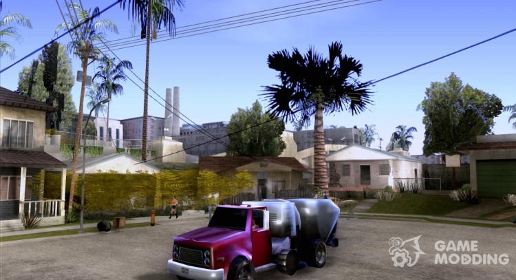 Carro de limpieza para GTA San Andreas
