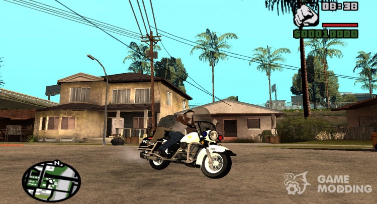 New Police Bike для GTA San Andreas