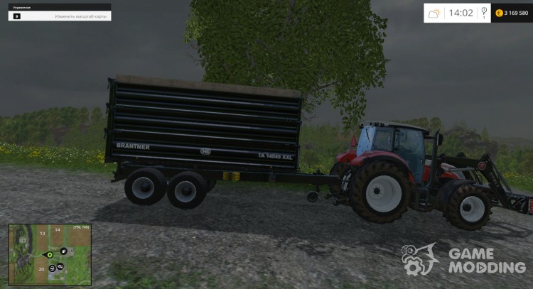 Brantner TA 14045 para Farming Simulator 2015