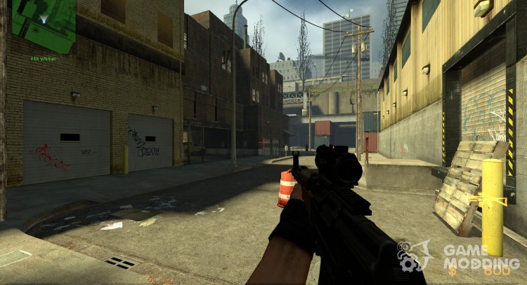 Twinke   oscuro AK47 estación / punto de puntería para Counter-Strike Source