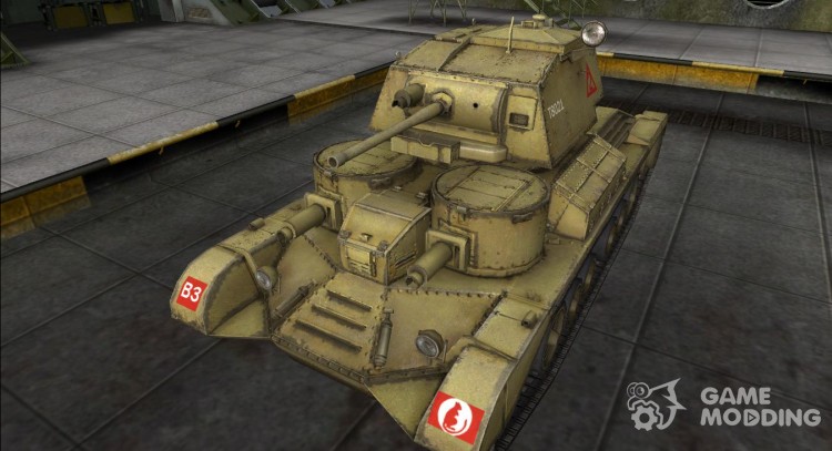 The skin for the Cruis. I (Cruiser MK I) for World Of Tanks