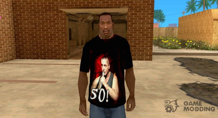 Till Lindemann 50 t-shirt! for GTA San Andreas