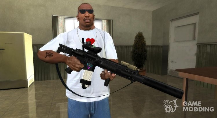 M4A2 for GTA San Andreas