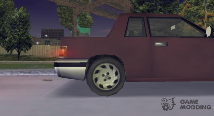 Patch retractable Cuba on headlamps for GTA 3