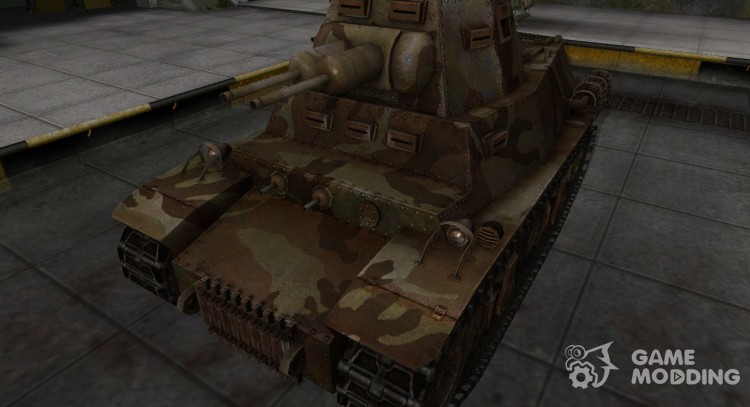 La piel de américa del tanque mutua-1G14 para World Of Tanks