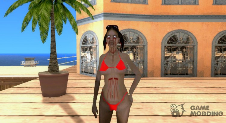 Zombie Skin - hfybe для GTA San Andreas