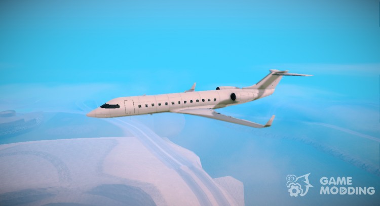 Buckingham Starjet (Civilian Miljet) 1.0 для GTA San Andreas