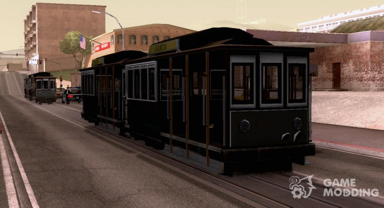 The driver of the tram 1 for GTA San Andreas